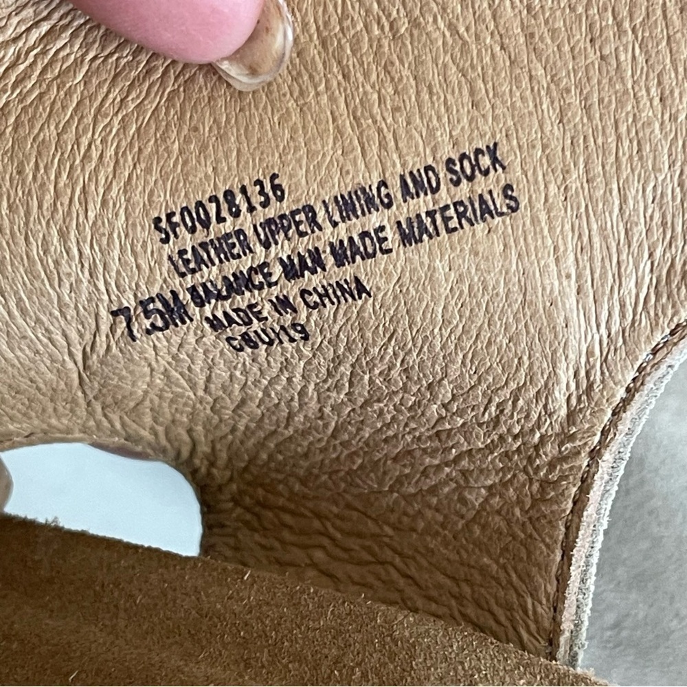 Women's Sofft Chloee Open Toe Tan Wedge Sandals Size 7.5 - Picture 6 of 9
